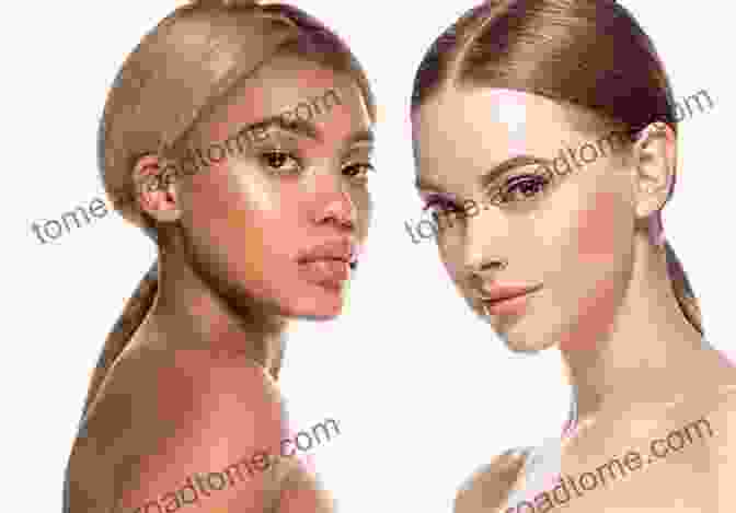 A Close Up Of A Woman's Face With Different Skin Tones The Real Of Real Colors