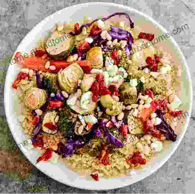 A Colorful And Nutritious Roasted Vegetable Quinoa Bowl With Fresh Herbs And A Tangy Sauce. Surviving The COVID 19 Pandemic As A Gourmet Vegan