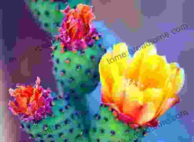 A Colorful Photograph Of A Cactus In The Sonoran Desert. DesertScapes: Volume 2: A Photographic Tribute To Scenic Deserts