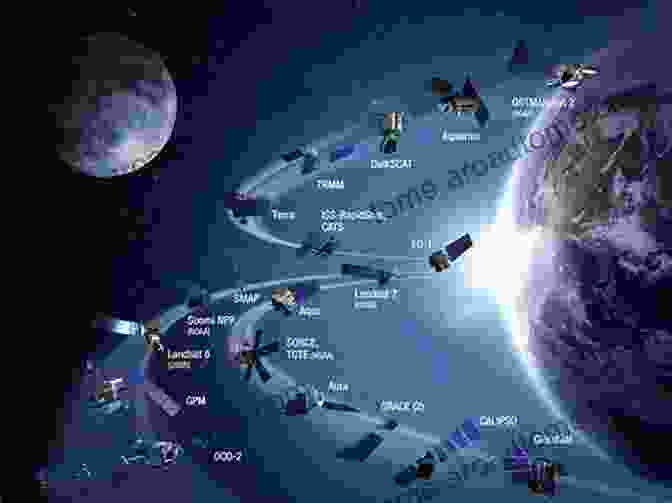 A Group Of Earth Observation Satellites In Orbit, Showcasing The Advancements In Technology And The Growing Capabilities Of Space Based Observation. Observation Of The Earth System From Space