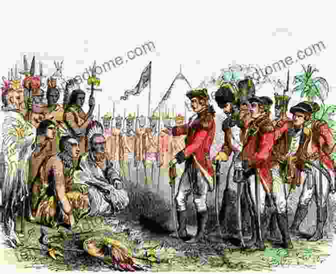 A Group Of Native Americans Fighting In The Revolutionary War. The Loyalists And The Patriots : The Revolutionary War Factions History Picture Children S History