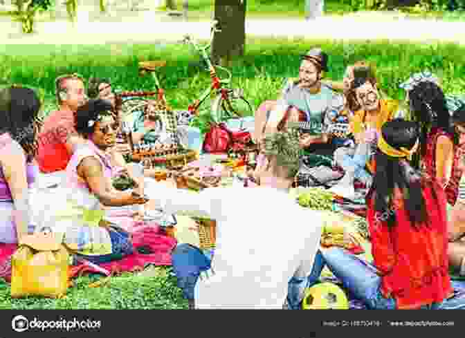 A Group Of People Enjoying A Picnic On A Blanket Spread Out On A Grassy Hillside In Puddingstone Franklin Park Puddingstone: Franklin Park Becca Fisher