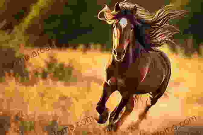 A Majestic Horse Galloping Freely Across A Picturesque Field, Its Mane Flowing In The Wind Horses For Dummies Audrey Pavia