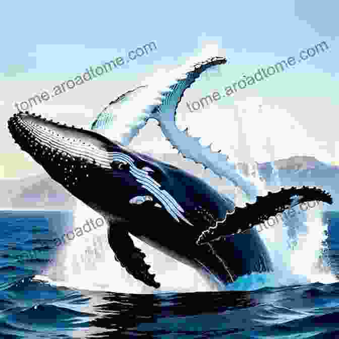 A Majestic Humpback Whale Breaching The Ocean Surface Ocean Animals For Kids: A Junior Scientist S Guide To Whales Sharks And Other Marine Life (Junior Scientists)