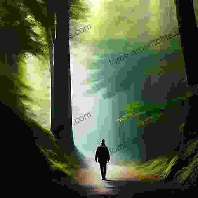 A Person Standing On A Path, Surrounded By Lush Greenery And Sunlight, Symbolizing The Journey Of Spiritual Growth And Transformation. From The Universe With Love: You Re Guide To Understanding Synchronicities Signs And Spiritual Awakenings To Find Harmony Happiness Healing And Purpose In Your Life