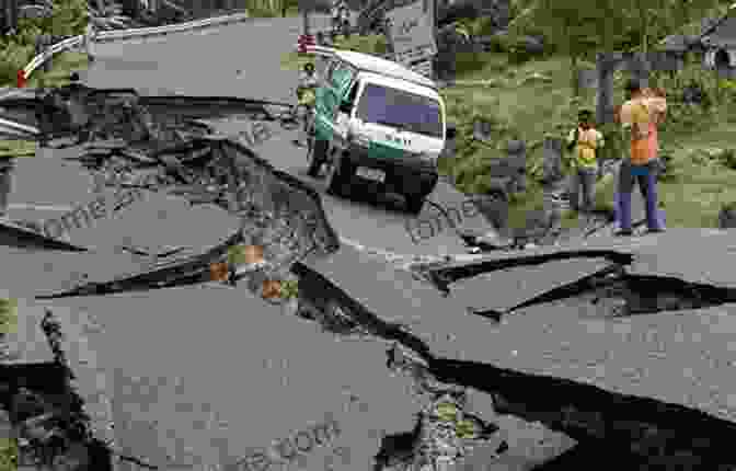 A Powerful Earthquake Shakes The Ground, Causing Buildings To Crumble And Roads To Buckle. Natural Disasters: A Reference Handbook (Contemporary World Issues)