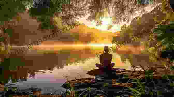 A Serene Image Of A Person Meditating In A Tranquil Setting, Surrounded By Lush Greenery And A Peaceful Aura. The Joy Of True Meditation: Words Of Encouragement For Tired Minds And Wild Hearts