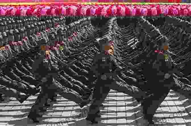 A Still Image From A North Korean Film, Depicting Soldiers Marching In Formation. A Kim Jong Il Production: The Extraordinary True Story Of A Kidnapped Filmmaker His Star Actress And A Young Dictator S Rise To Power