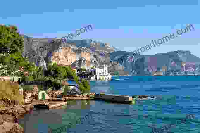 A Stunning View Of The Beach At Beaulieu Sur Mer, With The Mediterranean Sea Stretching Out Beyond. BEAULIEU Sur Mer On The FRENCH RIVIERA: Beaulieu Means Beautiful Place In French