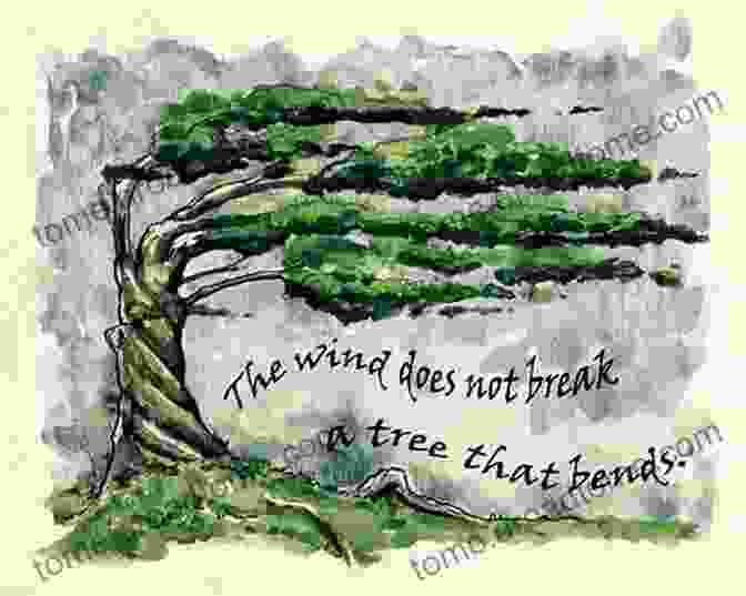 A Tree Bending In The Wind, Symbolizing The Resilience Of The Human Spirit HOW TO STOP OVERTHINKING GAIN SELF CONFIDENCE: Therapy For Beginners To Learn To Control Your Mind Eliminate Emotional Stress And Become A Person Of High Self Esteem Rewire Your Brain