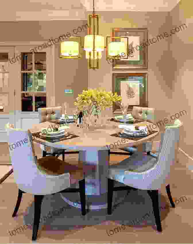 An Elegant Dining Room With A Traditional Table And Modern Chairs. The New Traditional Barclay Butera