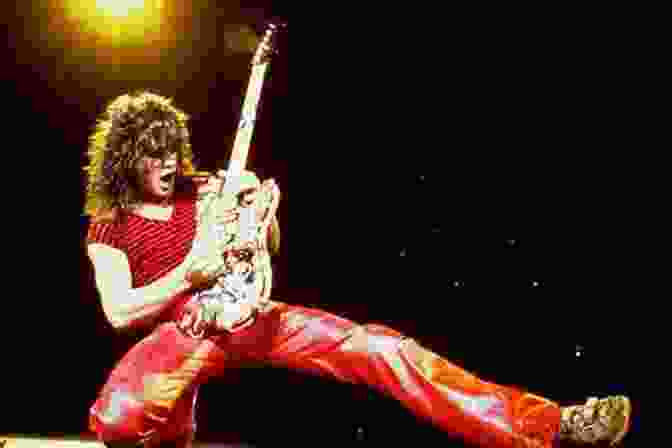 Eddie Van Halen Playing Guitar The Van Halen Encyclopedia CJ Chilvers