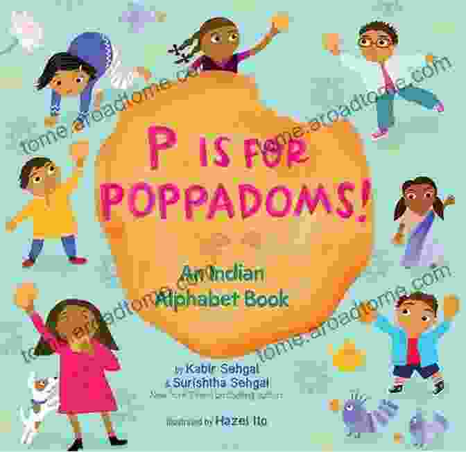 Example Page From 'Is For Poppadoms: An Indian Alphabet' P Is For Poppadoms : An Indian Alphabet