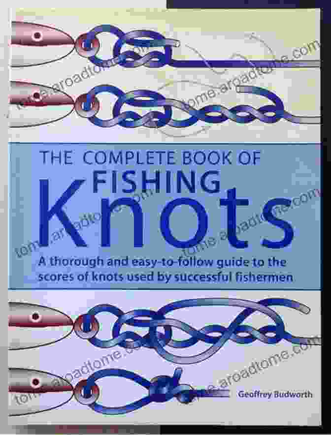 Geoffrey Budworth's Practical Fishing Knots Book Cover, Featuring Various Knots Tied On Fishing Line Practical Fishing Knots Geoffrey Budworth