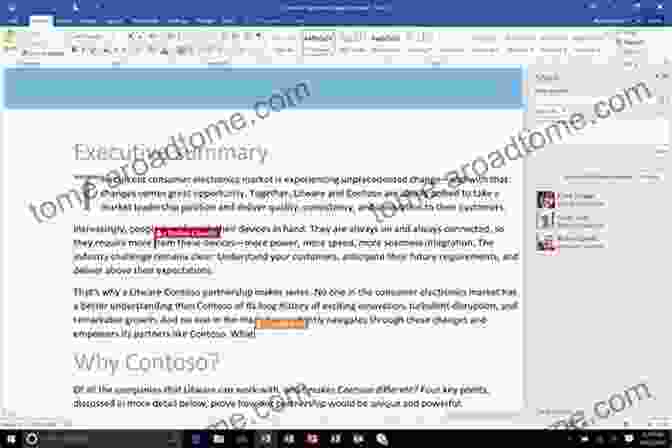 Image Of Co Authoring Feature In Ms Word 46 MS Word Tips Tricks For Higher Productivity At Home And Office