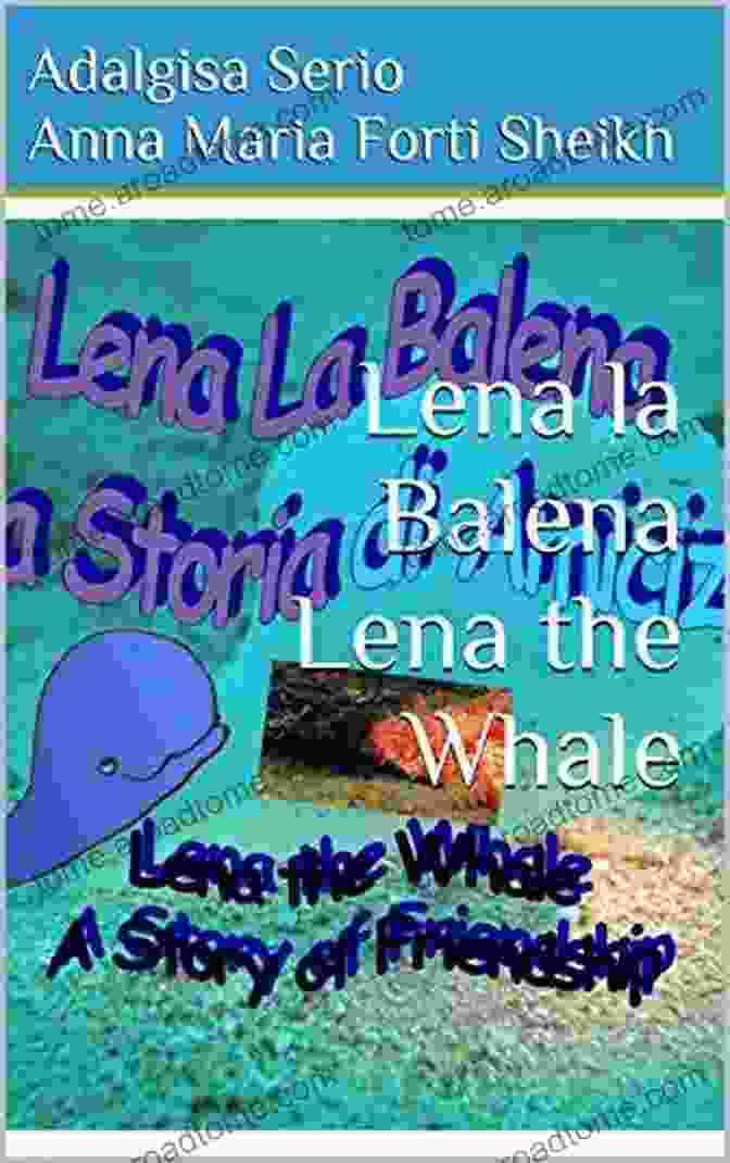 Lena La Balena Lena The Whale Jumps Out Of The Water, Stars Twinkling In The Night Sky Lena La Balena Lena The Whale: Una Storia Di Amicizia A Story Of Friendship