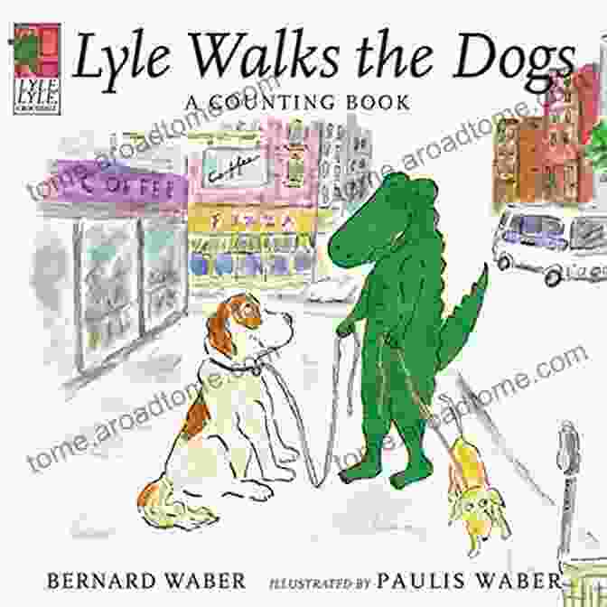 Lyle The Crocodile Walking A Group Of Dogs On Leashes Lyle Lyle Crocodile: Lyle Walks The Dogs