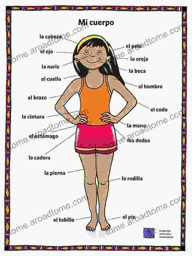 Spanish For Children Body Parts Cover Learn Spanish For Kids: Spanish For Children (Body Parts) Children S Foreign Language Learning