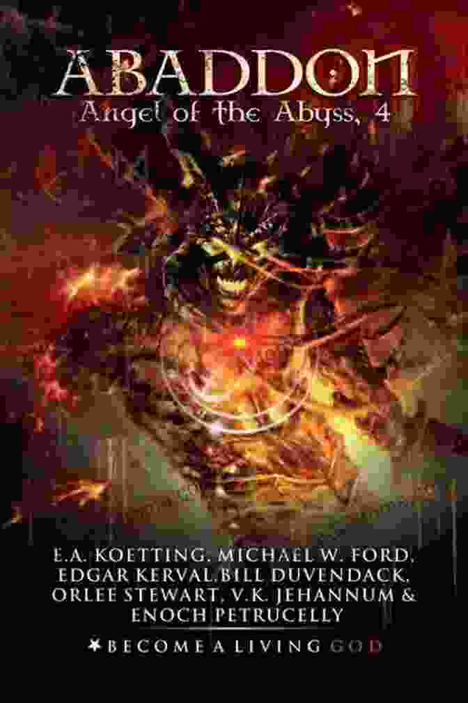 The Angel Of The Abyss Book Cover ABADDON: The Angel Of The Abyss (The Nine Demonic Gatekeepers Saga 4)