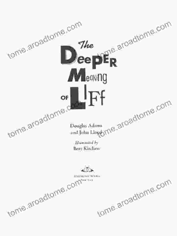 The Deeper Meaning Of Liff Book Cover The Deeper Meaning Of Liff: A Dictionary Of Things There Aren T Any Words For Yet But There Ought To Be