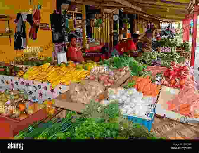 Vibrant Caribbean Market With Colorful Fruits, Vegetables, And Spices Foods Of The Caribbean (Taste Of Culture)