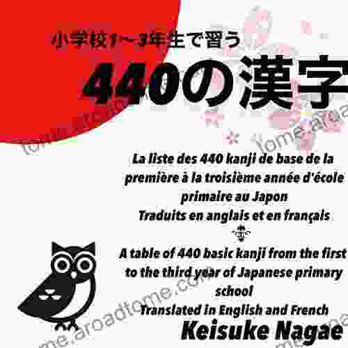 A Table Of 440 Basic Kanji From The First To The Third Year Of Japanese Primary School Students Translated In English And French: Joyo Kanji 440 For Beginners And Intermediate Level Learners