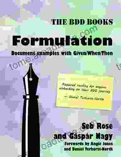 Formulation: Document examples with Given/When/Then (BDD 2)